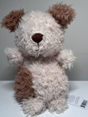 BNWT RARE Jellycat Little Pup Beige Brown Puppy Dog Stuffed Animal Plush